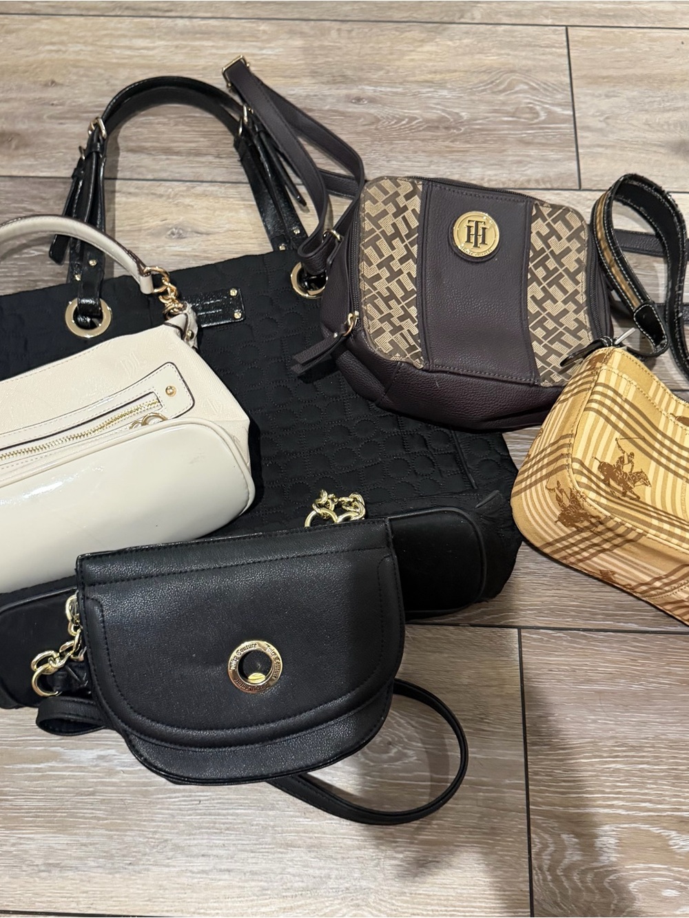Bag Bundle: Includes the 5 Bags Shown (Juicy, Spade, Tommy, Beverly Hills)
